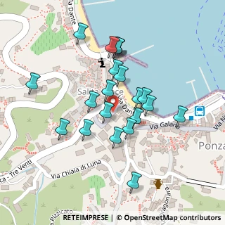Mappa Via Dante Padula, 04027 Ponza LT, Italia (0.11429)
