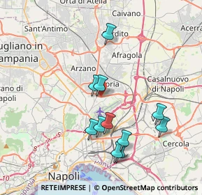 Mappa Via dei Calzolai, 80144 Napoli NA, Italia (3.88636)