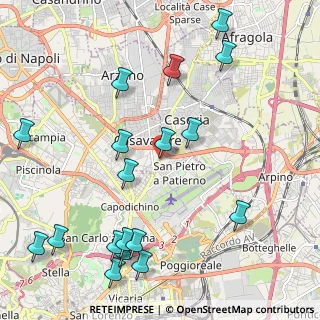 Mappa Via Taverna Rossa, 80020 Casavatore NA, Italia (2.83056)