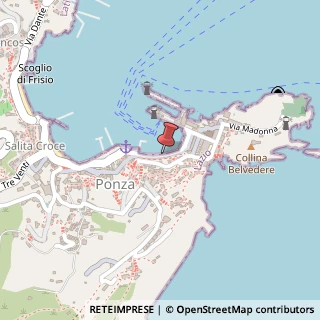 Mappa Piazza Carlo Pisacane, 28, 04027 Ponza, Latina (Lazio)