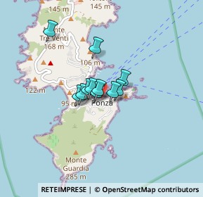 Mappa Via Carlo Pisacane, 04027 Ponza LT, Italia (0.48364)