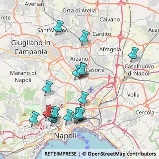Mappa Corso Italia, 80145 Napoli NA, Italia (4.61722)