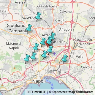 Mappa Corso Italia, 80145 Napoli NA, Italia (2.83)