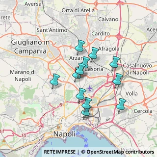 Mappa Corso Italia, 80145 Napoli NA, Italia (3.06917)