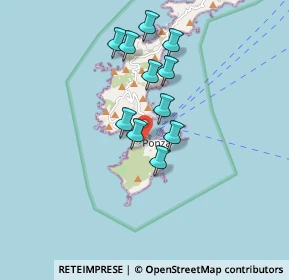 Mappa Via Panoramica Tre Venti, 04027 Ponza LT, Italia (1.51727)