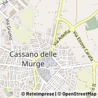 Map Cassano delle Murge