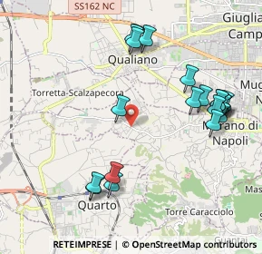 Mappa Via S. Racco, 80016 Marano di Napoli NA, Italia (2.3625)