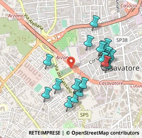 Mappa Str. di Casavatore, 80144 Napoli NA, Italia (0.485)