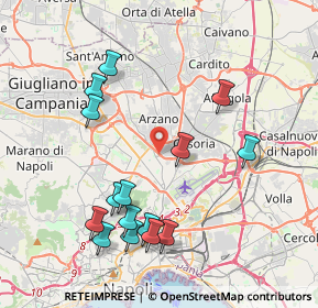 Mappa Strada di Casavatore, 80144 Napoli NA, Italia (4.55067)