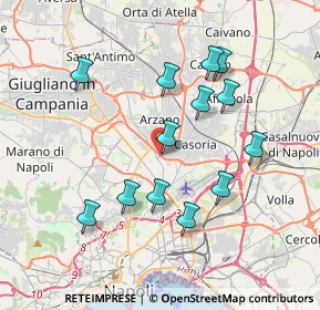 Mappa Str. di Casavatore, 80144 Napoli NA, Italia (3.85923)