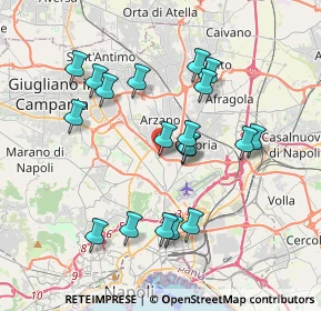 Mappa Str. di Casavatore, 80144 Napoli NA, Italia (3.80579)