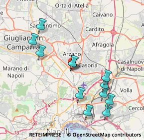 Mappa Str. di Casavatore, 80144 Napoli NA, Italia (4.33833)