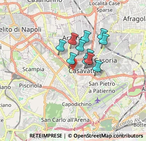 Mappa Strada di Casavatore, 80144 Napoli NA, Italia (1.15818)