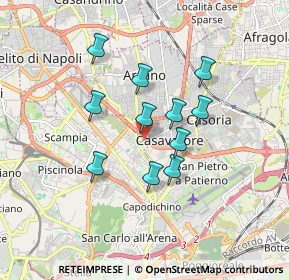 Mappa Strada di Casavatore, 80144 Napoli NA, Italia (1.48909)