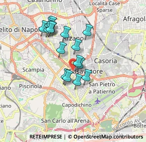 Mappa Strada di Casavatore, 80144 Napoli NA, Italia (1.57)