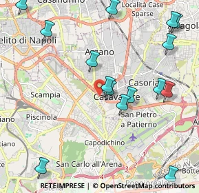 Mappa Str. di Casavatore, 80144 Napoli NA, Italia (2.71333)