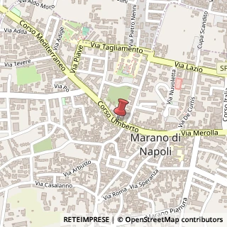 Mappa Corso umberto 70, 80016 Marano di Napoli, Napoli (Campania)