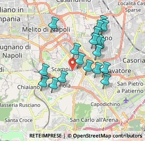 Mappa Via Annamaria Ortese, 80144 Napoli NA, Italia (1.72368)