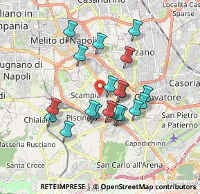 Mappa Via Annamaria Ortese, 80144 Napoli NA, Italia (1.598)