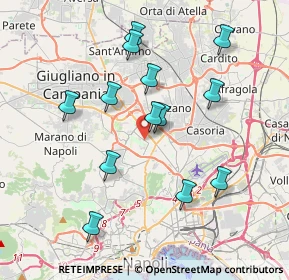 Mappa Via Annamaria Ortese, 80144 Napoli NA, Italia (3.95462)