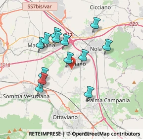 Mappa Via Tabacchi, 80039 Saviano NA, Italia (3.56615)