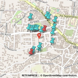 Mappa Via Arturo Labriola, 80016 Marano di Napoli NA, Italia (0.2025)
