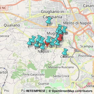 Mappa Ingresso Galleria Primavera, 80016 Marano di Napoli NA, Italia (1.2225)