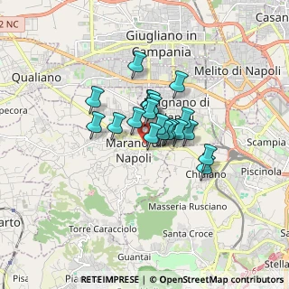 Mappa Ingresso Galleria Primavera, 80016 Marano di Napoli NA, Italia (1.0925)
