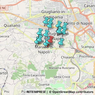 Mappa Ingresso Galleria Primavera, 80016 Marano di Napoli NA, Italia (1.26824)