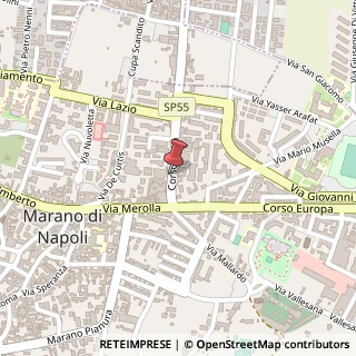 Mappa Corso Italia, 33, 80016 Marano di Napoli, Napoli (Campania)