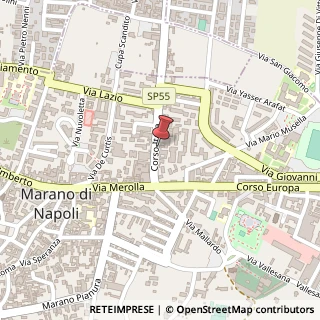 Mappa Corso Italia, 22, 80016 Marano di Napoli, Napoli (Campania)