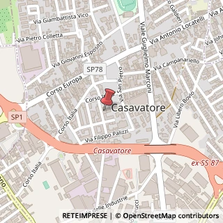 Mappa Via Giacinto Gigante, 9, 80020 Casavatore, Napoli (Campania)