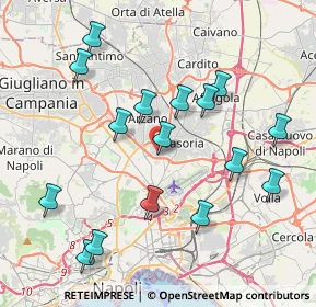Mappa Via Circumvallazione Esterna, 80144 Napoli NA, Italia (4.45875)