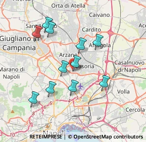 Mappa Via Circumvallazione Esterna, 80144 Napoli NA, Italia (3.64636)