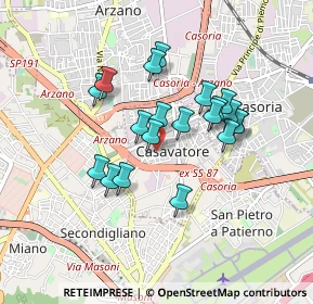 Mappa Via Circumvallazione Esterna, 80144 Napoli NA, Italia (0.777)