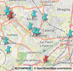 Mappa Via Circumvallazione Esterna, 80144 Napoli NA, Italia (2.84071)