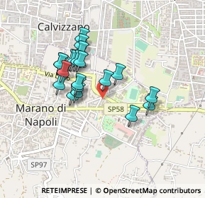 Mappa Via Michele Morelli, 80016 Marano di Napoli NA, Italia (0.395)