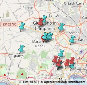 Mappa Via Michele Morelli, 80016 Marano di Napoli NA, Italia (4.07579)