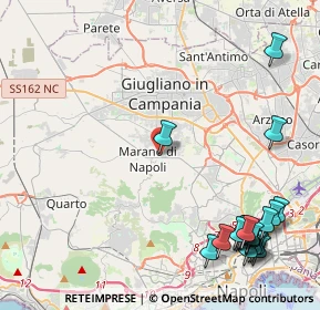 Mappa Via Michele Morelli, 80016 Marano di Napoli NA, Italia (6.472)