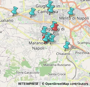 Mappa Via Michele Morelli, 80016 Marano di Napoli NA, Italia (1.8075)