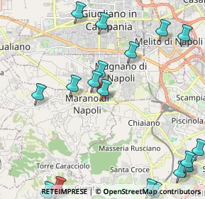 Mappa Via Michele Morelli, 80016 Marano di Napoli NA, Italia (3.16222)