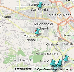 Mappa Via Michele Morelli, 80016 Marano di Napoli NA, Italia (3.89833)