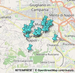 Mappa Via Michele Morelli, 80016 Marano di Napoli NA, Italia (1.117)