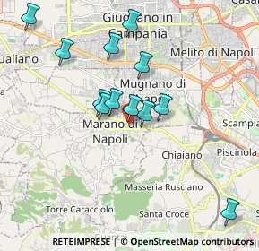 Mappa Via Michele Morelli, 80016 Marano di Napoli NA, Italia (1.88083)