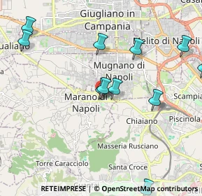 Mappa Via Michele Morelli, 80016 Marano di Napoli NA, Italia (2.44545)