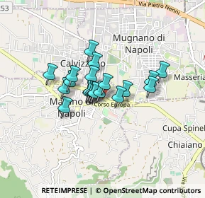 Mappa Via Michele Morelli, 80016 Marano di Napoli NA, Italia (0.5765)