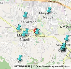 Mappa Via Michele Morelli, 80016 Marano di Napoli NA, Italia (1.38615)