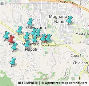Mappa Via Michele Morelli, 80016 Marano di Napoli NA, Italia (1.02714)