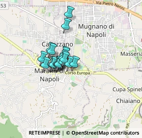 Mappa Via Michele Morelli, 80016 Marano di Napoli NA, Italia (0.5475)