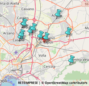 Mappa Via Antonio Gramsci, 80013 Casalnuovo di Napoli NA, Italia (3.85636)